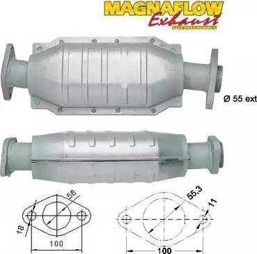 Magnaflow 82524 - Каталізатор autocars.com.ua