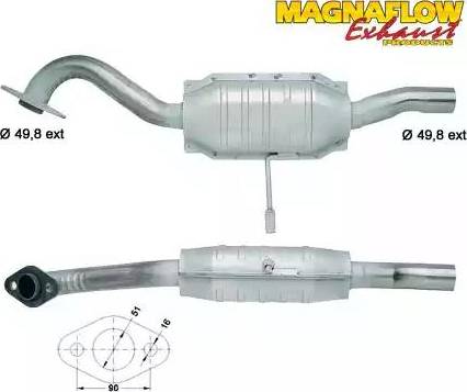 Magnaflow 82540 - Каталізатор autocars.com.ua