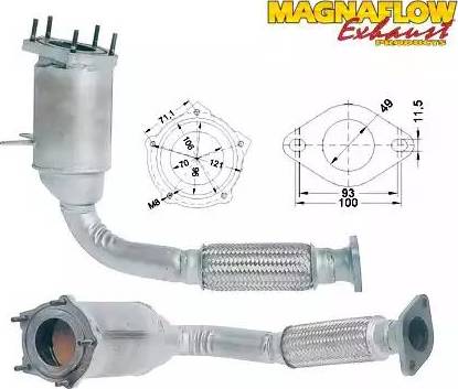 Magnaflow 82573D - Каталізатор autocars.com.ua