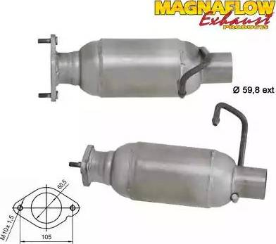 Magnaflow 82580D - Каталізатор autocars.com.ua