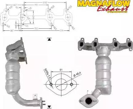 Magnaflow 82583 - Каталізатор autocars.com.ua