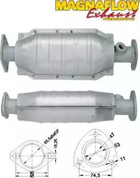 Magnaflow 83 008 - Каталізатор autocars.com.ua