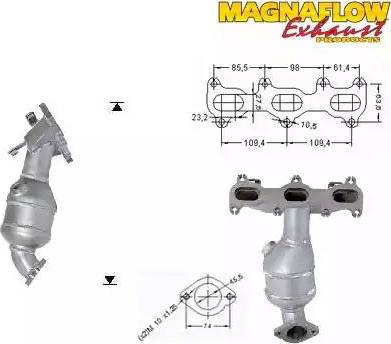 Magnaflow 83425 - Каталізатор autocars.com.ua