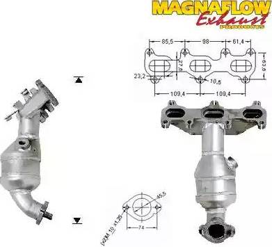 Magnaflow 83426 - Каталізатор autocars.com.ua