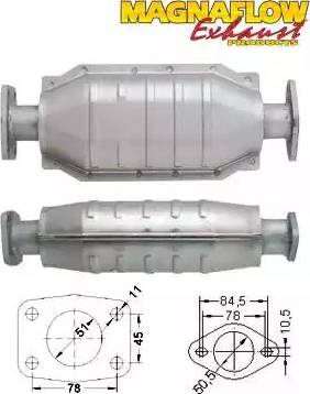 Magnaflow 84106 - Каталізатор autocars.com.ua