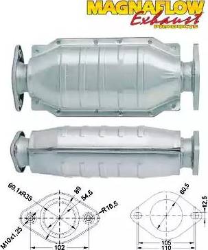 Magnaflow 84107 - Каталізатор autocars.com.ua