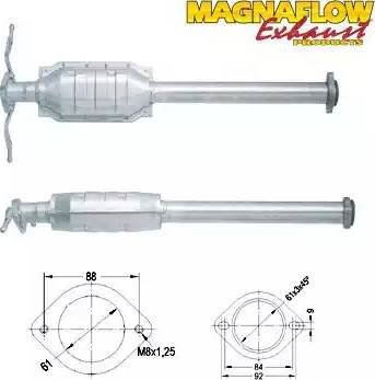 Magnaflow 84313D - Каталізатор autocars.com.ua