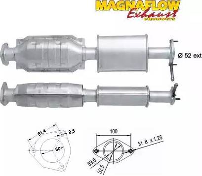 Magnaflow 84314 - Каталізатор autocars.com.ua