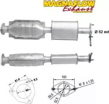 Magnaflow 84316 - Каталізатор autocars.com.ua