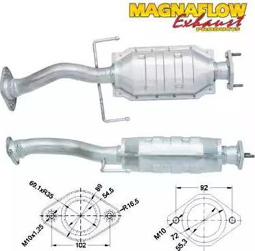 Magnaflow 84818 - Каталізатор autocars.com.ua