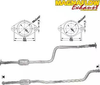 Magnaflow 84819D - Каталізатор autocars.com.ua