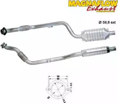 Magnaflow 85048D - Каталізатор autocars.com.ua