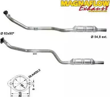 Magnaflow 85057 - Каталізатор autocars.com.ua