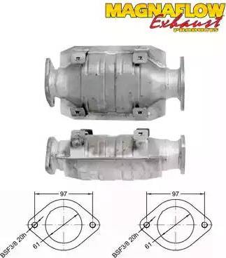 Magnaflow 85613 - Каталізатор autocars.com.ua