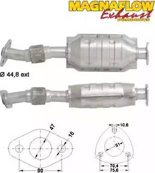 Magnaflow 85812 - Каталізатор autocars.com.ua