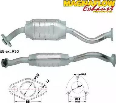 Magnaflow 85816 - Каталізатор autocars.com.ua