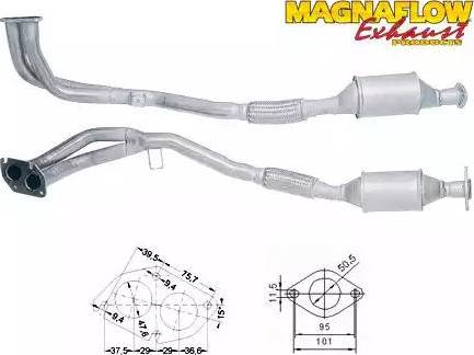 Magnaflow 85837 - Каталізатор autocars.com.ua