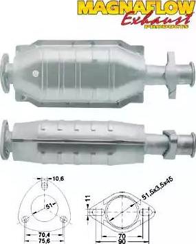 Magnaflow 85854D - Каталізатор autocars.com.ua