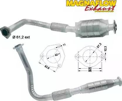 Magnaflow 85857D - Каталізатор autocars.com.ua