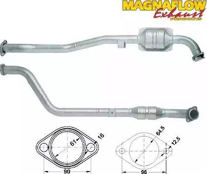 Magnaflow 85864D - Каталізатор autocars.com.ua