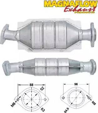 Magnaflow 85870 - Каталізатор autocars.com.ua