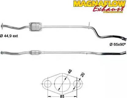 Magnaflow 86026 - Каталізатор autocars.com.ua