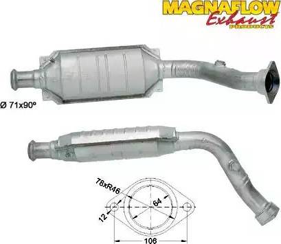 Magnaflow 86038 - Каталізатор autocars.com.ua