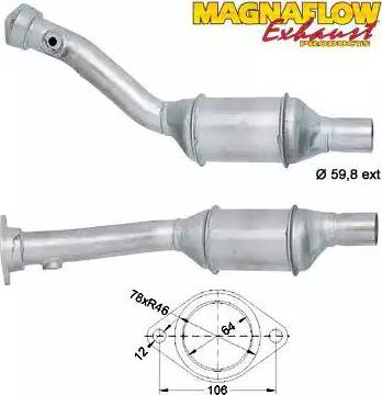 Magnaflow 86052 - Каталізатор autocars.com.ua