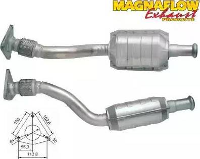 Magnaflow 86354 - Каталізатор autocars.com.ua
