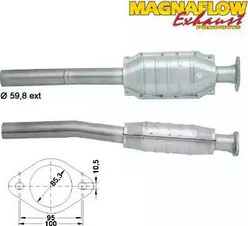 Magnaflow 86366D - Каталізатор autocars.com.ua