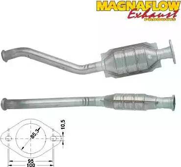 Magnaflow 86369D - Каталізатор autocars.com.ua