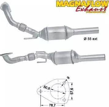 Magnaflow 87036D - Каталізатор autocars.com.ua