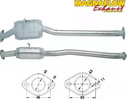 Magnaflow 87610 - Каталізатор autocars.com.ua