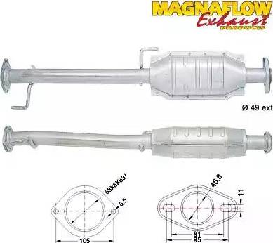 Magnaflow 87612 - Каталізатор autocars.com.ua