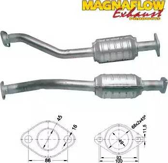 Magnaflow 87614 - Каталізатор autocars.com.ua