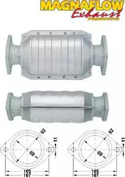 Magnaflow 88025 - Каталізатор autocars.com.ua