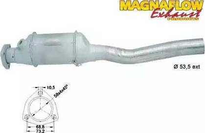 Magnaflow 89204 - Каталізатор autocars.com.ua