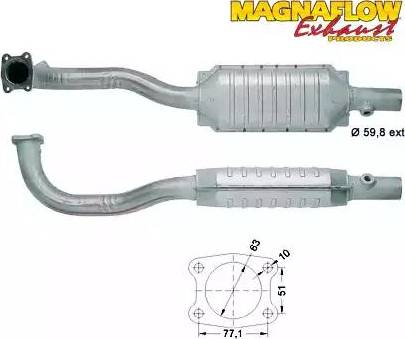 Magnaflow 89226 - Каталізатор autocars.com.ua