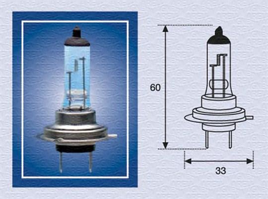 Magneti Marelli 002578100000 - Лампа накаливания, фара рабочего освещения autodnr.net