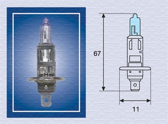 Magneti Marelli 002601100000 - Лампа накаливания, фара дальнего света avtokuzovplus.com.ua