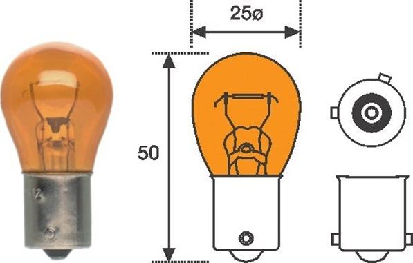 Magneti Marelli 009600260000 - Лампа розжарювання, ліхтар покажчика повороту autocars.com.ua