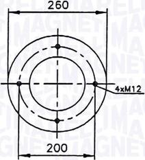 Magneti Marelli 030607020116 - Кожух пневматичної ресори autocars.com.ua