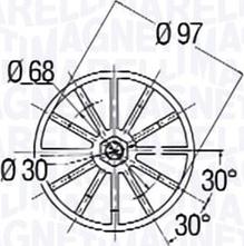 Magneti Marelli 030607020282 - Кожух пневматичної ресори autocars.com.ua