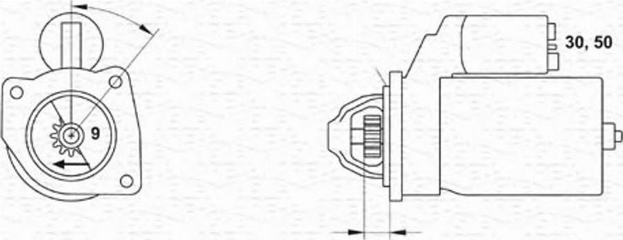 Magneti Marelli 063216833010 - Стартер autodnr.net