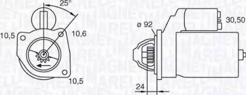 Magneti Marelli 063227501010 - Стартер avtokuzovplus.com.ua