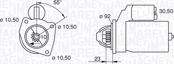 Magneti Marelli 063227569010 - Стартер avtokuzovplus.com.ua