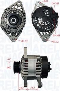 Magneti Marelli 063321836010 - Генератор autocars.com.ua