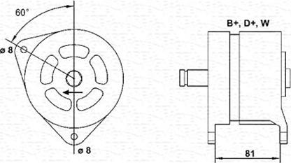 Magneti Marelli 063324318010 - Генератор autodnr.net