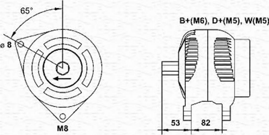 Magneti Marelli 063377464010 - Генератор autocars.com.ua