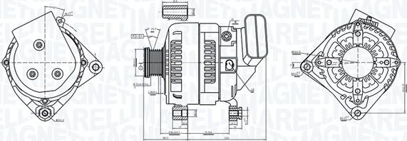 Magneti Marelli 063377578010 - Генератор avtokuzovplus.com.ua